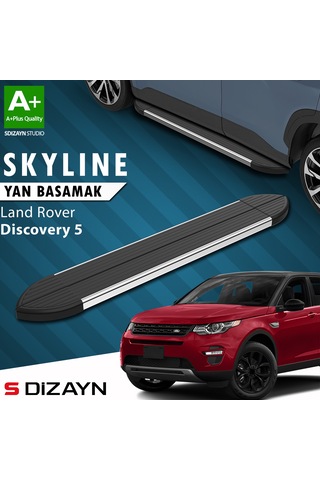 S-dizayn Land Rover Discovery 5 Skyline Krom Yan Basamak 193 Cm 2017 Üzeri A+ Kalite