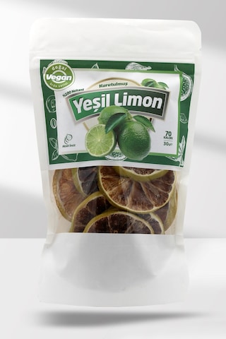 Kurutulmuş Yeşil Limon