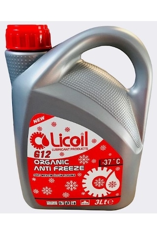 Licoil Antifriz Kırmızı -37C 3 3Kg-15Kg-16Kg Mevcut