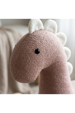 Argimo Rexy Dinozor Bebek Çocuk Odası Puf Pembe