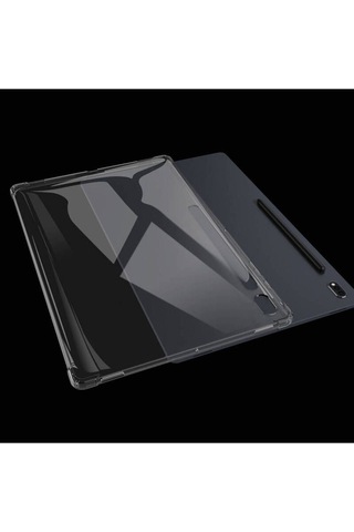 Galaxy Tab S8 Plus Kılıf Zore Tablet Nitro Anti Shock Silikon Kapak Arka Kapak