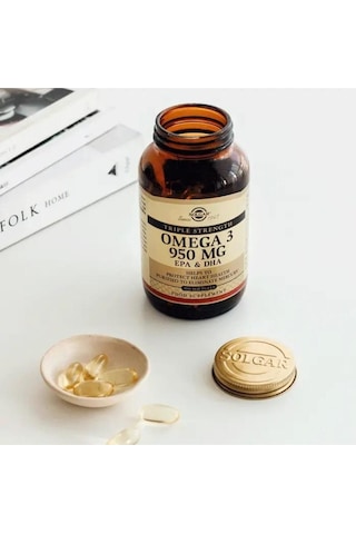 Solgar Omega-3 950 Mg 100 Kapsül 2 Adet