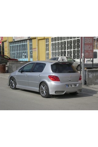 PEUGEOT 307 YÜKSEK SPOYLER Fiber Boyasız