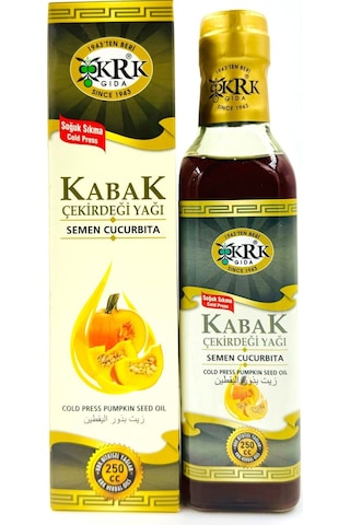 Kabak Çekirdeği Yağı 250cc Krk Gıda