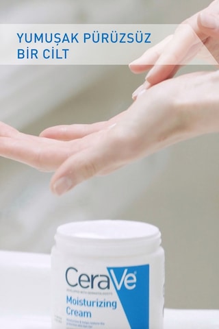 Cerave Nemlendici Krem Kuru Ciltler Yüz Vücut İçin 340gr