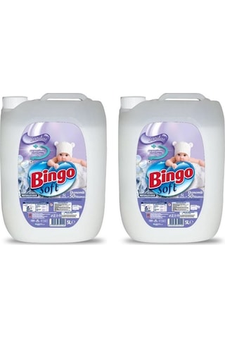 Bingo Soft Çamaşır Yumuşatıcısı Sensitive 2 x 5 L