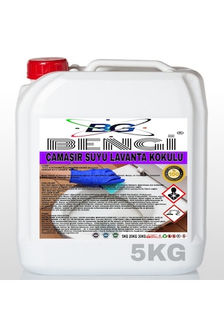 Çamaşır Suyu Lavanta Kokulu 5 Kg Tekli Çamaşır Suyu Lavanta Kokulu 5 Kg Tekli
