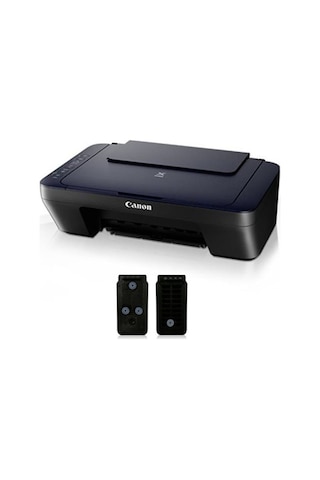 Canon Pixma E414 Çok Fonksiyonlu Yazıcı (Kolay Dolan Tıpalı Kartuşlu) + Xerox A4 Kağıt