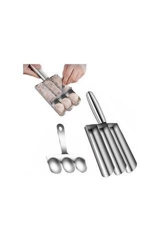 Besthome1 304 Paslanmaz Çelik Toplama Köfte Kalıbı - Hızlı Şekillendirme & Kullanım Kolaylığı/ Diğer