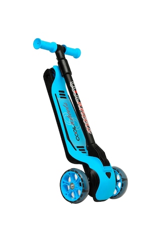 Cortıx Led Işıklı 3 Tekerlekli Katlanabilir Çocuk Scooter