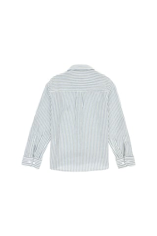 U.s. Polo Assn. Erkek Çocuk Mavi Gömlek Desenli 50306601-vr036 Mavi