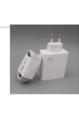 Xiaomi 120 Watt Şarj Adaptörü + Şarj Kablosu Xiaomi 120 Watt Şarj Adaptörü + Şarj Kablosu