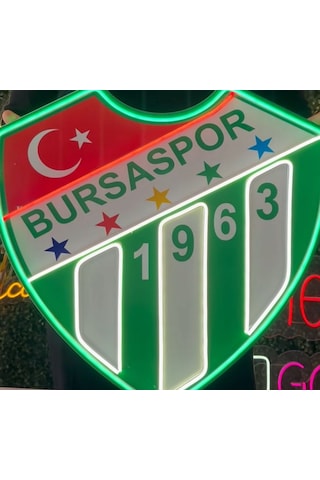 Futbol Takımlarına Özel Pleksi Uv Baskı Neon Led Arma Tabela Diğer