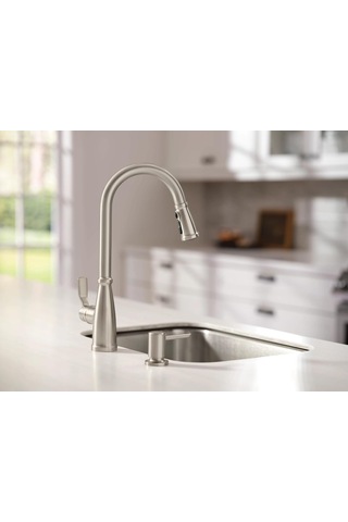 Moen Nolia Tek Kolu Pull-down Püskürtücü Mutfak Bataryası Refleks Diğer