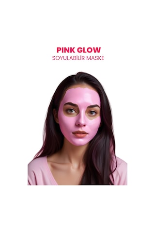 3'lü Pink Glow Greyfurt Özlü Detoks Etkili Soyulabilir Maske