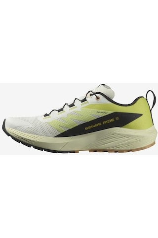 Salomon Sense Ride 5 Erkek Koşu Ayakkabısı-27906-krem Krem