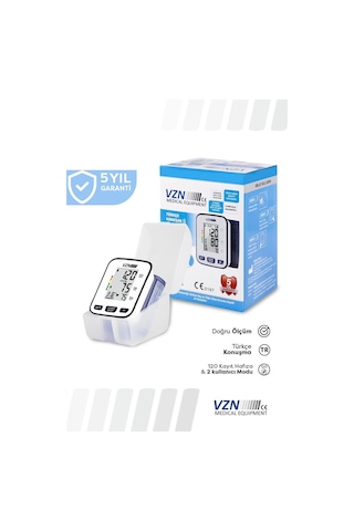 Vzn Türkçe Konuşan Bilekten Dijital Tansiyon Aleti Dbp-2141