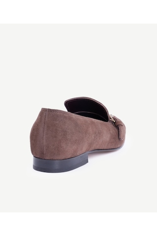Yargıcı Atkılı Deri Loafer 25kkay4035x 208 Kahverengi
