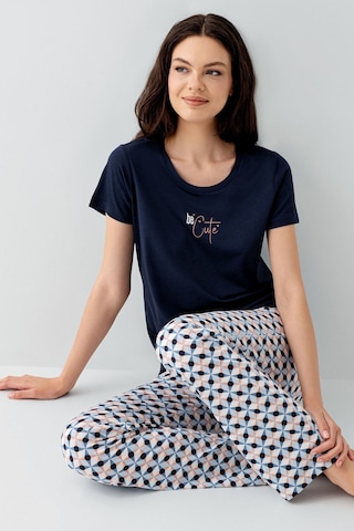 Arnetta Kadın Lacivert Pijama Takım Lacivert