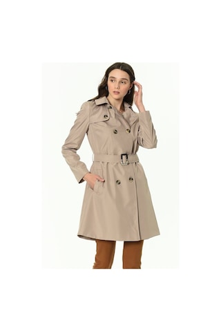 Z6642 Dewberry Bayan Trençkot-Bej