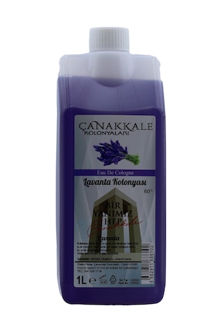 Çanakkale Kolonyaları Lavanta Kolonyası Bidon Korumalı Kapak - Yeni Model 1 L