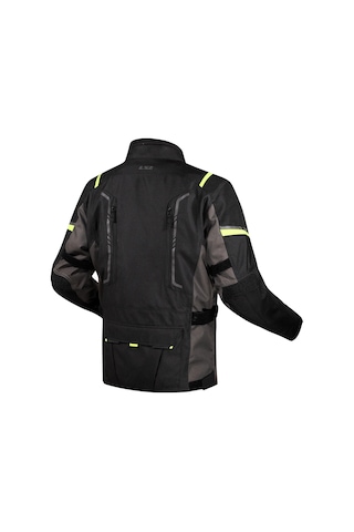 Ls2 Narvık Mont Gri-siyah-neon Sarı