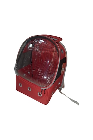 La Vista Dalton Fix Kedi, Küçük Köpek Taşıma Çantası Kırmızı 30-25-45cm