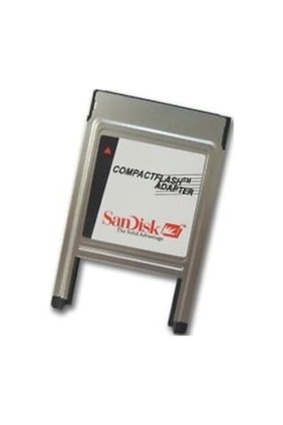 Sandisk PCMCIA Compact Flash Adaptör Kart Okuyucu Compact Adaptör