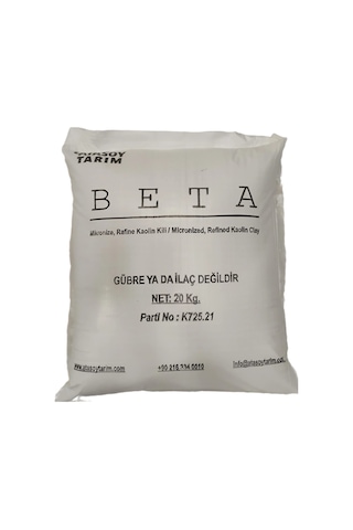Beta İthal Rafine Kaolin