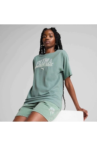 Puma Class Relaxed Tee Yeşil Yeşil