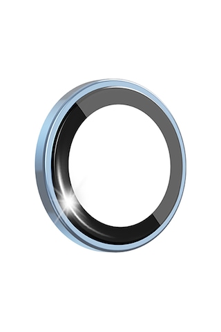 Apple Uyumlu iPhone 17 Air Wiwu Lg-003 Lens Guard Çizilmeye Dayanıklı Safir Kamera Lens Koruyucu Açık Mavi