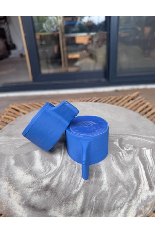 Argile Rouge - Upsala Porselen Espresso Fincanı 3d Printed & El Yapımı Lacivert