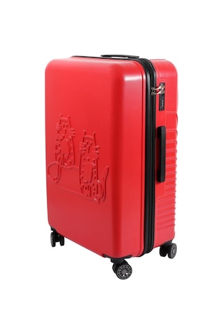 Biggdesign Cats Kırmızı Küçük Boy 20" Valiz