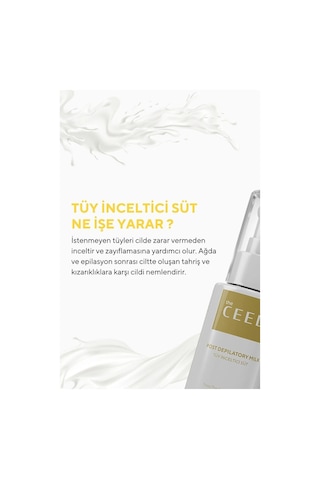 The Ceel Tüy Azaltmaya Yardımcı & Arındırıcı İkili Vücut Bakım Seti