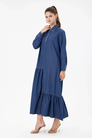 İnvee Kot Elbise Navy 7162