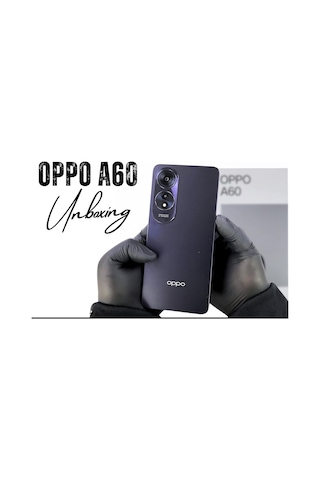 Yenilenmiş Oppo A60 Siyah 8 GB 256 GB A Kalite (12 Ay Garantili)