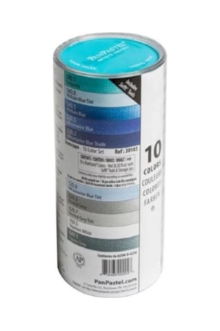 Panpastel Ultra Soft Artist Pastel Boya Seascape 10lu Set 30103 Çok Renkli