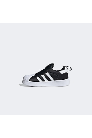 Adidas Superstar Siyah Çocuk Spor Ayakkabı Düz Gx3231