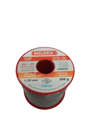 Soldex Lehim Teli 1.2 Mm 500 Gram
