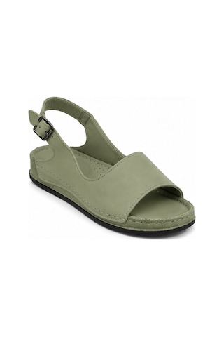 N Napa Shoe Np.306.avakado Deri Sandalet