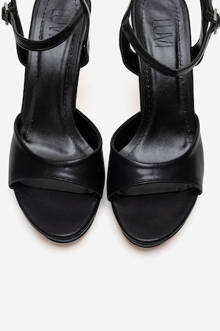 Luvishoes Poıse Siyah Kadın İnce Topuklu Abiye Ayakkabı