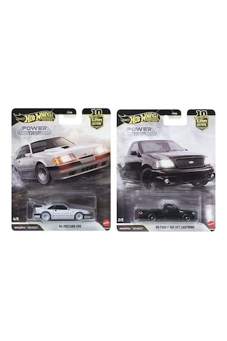 Hot Wheels Premium Power Trip 2 Li Set Mustang Ford Hot Wheels Premium Power Trip 2 Li Set Mustang Ford