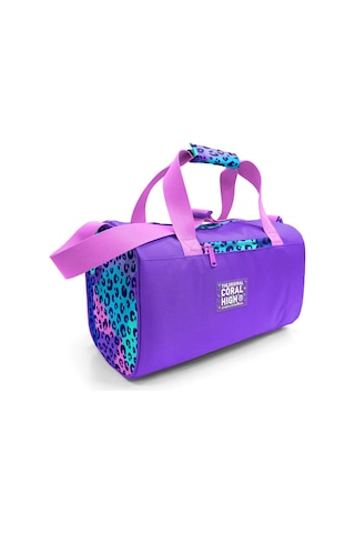 Coral High Mor Leopar Desenli Spor Çantası 27532