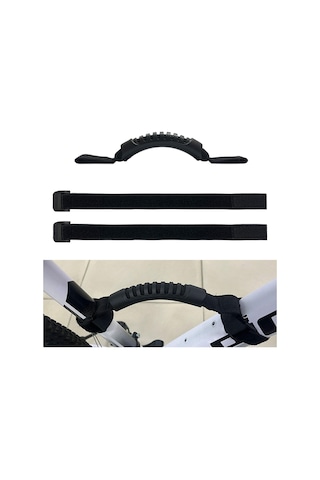 Suntek Bisiklet Gidonu Kayışı Açık Hava Kolay Taşıma Aksesuarı Siyah