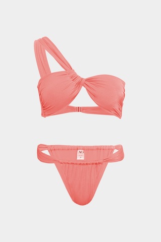 Açelyaokcu Premium Juno Slim Fit Kadın Bikini Altı Somon