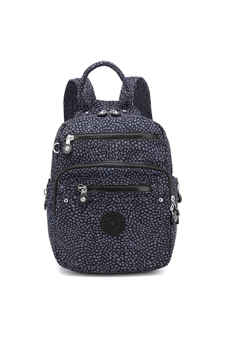 Smart Bags Günlük Küçük Boy Su Geçirmez Krınkıl Kumaş Kadın Sırt Çantası Puantiye Siyah