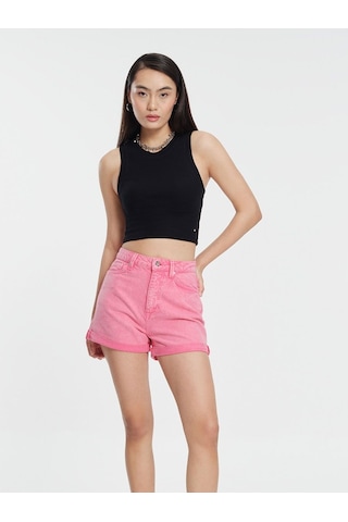 LOFT Regular Fit Kadın Şort Lf2032727 Q1.v1 Denim