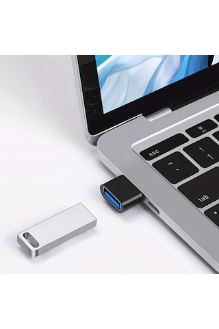 Hobibahçem 1 Adet Usb To C Adaptor Dişi Çevirici Dönüştürücü Adaptör