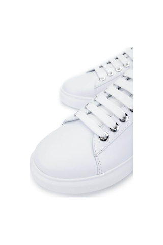 Mario Valentino Unisex Hakiki Deri Beyaz/siyah Sneakers & Spor Ayakkabı 1040 95b2310 Ayk Y25 Whıte/black Beyaz - Siyah