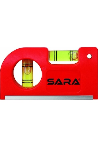 Sara Mini Cep Su Terazisi 8,5 Cm Pratik Ve Hassas Hizalama